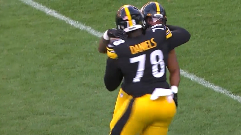 James Daniels Jaylen Warren Pittsburgh Steelers