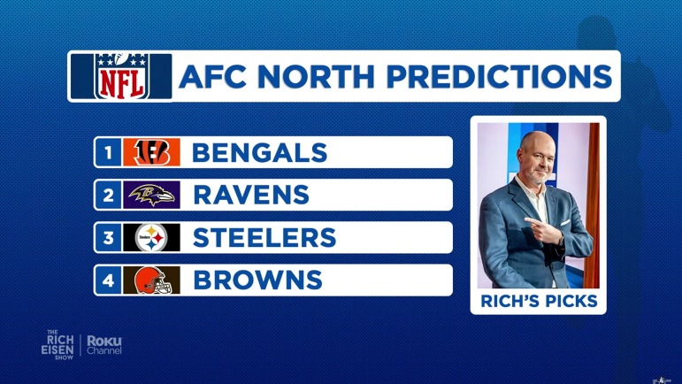 Rich Eisen Has Steelers Finishing Third In AFC North, Making