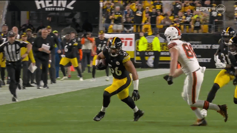 Watch: T.J. Watt Returns Alex Highsmith Strip-Sack For Touchdown - Steelers  Depot