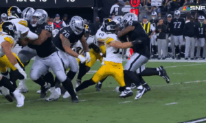 Watch: T.J. Watt Returns Alex Highsmith Strip-Sack For Touchdown - Steelers  Depot