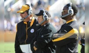 Dick LeBeau Mike Tomlin Steelers