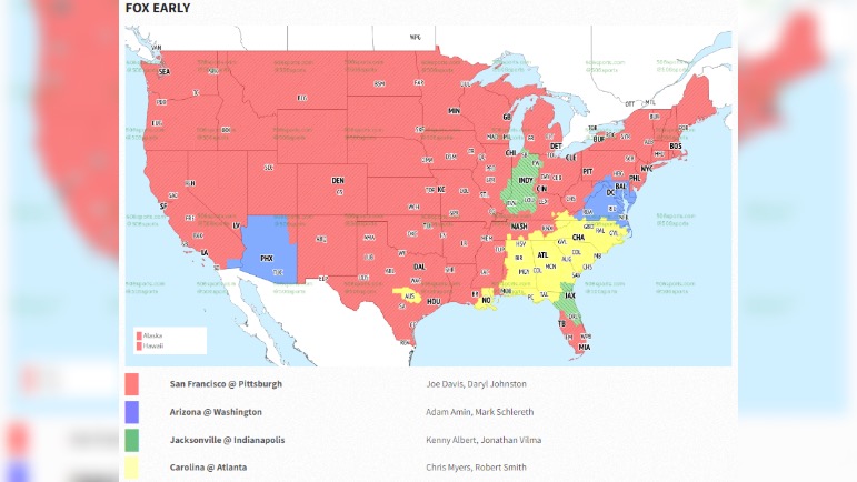 Steelers-49ers Week 1 Fox Telecast To Be Broadcast To Large Portion Of  Country - Steelers Depot