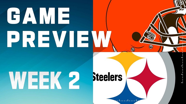 browns vs steelers today