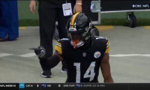 George Pickens Steelers wide receiver DK Metcalf