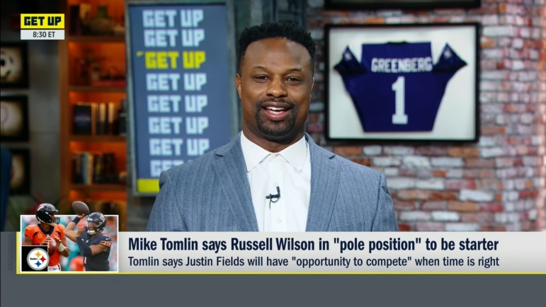 Bart Scott discussing Steelers HC Mike Tomlin and QB Justin Fields