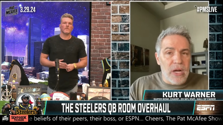 Kurt Warner Talking Russell Wilson And Steelers