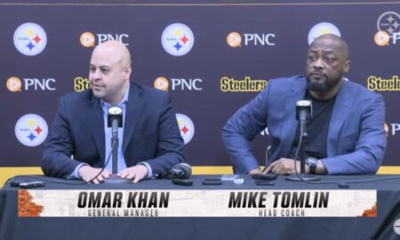 Omar Khan Mike Tomlin NFL Draft Pittsburgh Steelers
