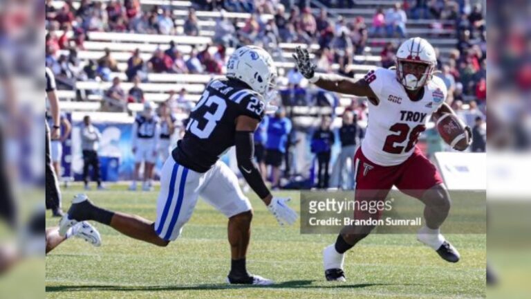 2024 NFL Draft Scouting Report: Troy RB Kimani Vidal - Steelers Depot