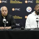 Mike Tomlin Omar Khan Pittsburgh Steelers