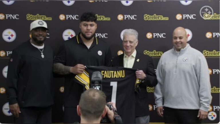 'He's A Steeler:' 1st-Round Pick Troy Fautanu Embodies Pittsburgh's ...