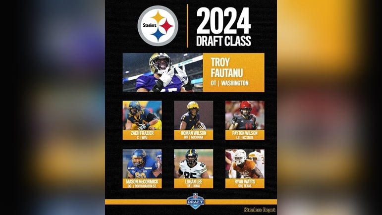 Steelers' 2024 NFL Draft class