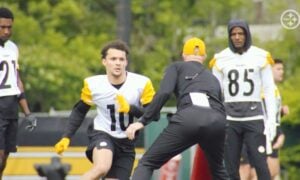 Roman Wilson, Zach Azzanni, Steelers