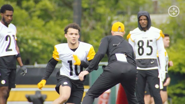 Roman Wilson Zach Azzanni Pittsburgh Steelers