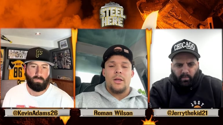 Steelers WR Roman Wilson on Steel Here Podcast