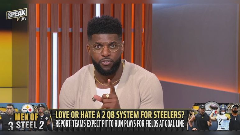 Steelers QBs Emmanuel Acho