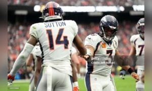 Courtland Sutton Russell Wilson