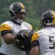 Troy Fautanu Zach Frazier offensive line Pittsburgh Steelers