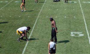 Darnell Washington Broderick Jones Steelers training camp