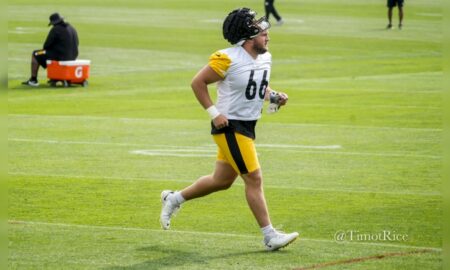 Mason McCormick Pittsburgh Steelers training camp