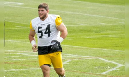 Zach Frazier Pittsburgh Steelers training camp wrestler