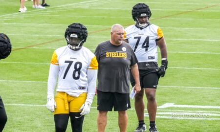 Pat Meyer James Daniels Spencer Anderson Pittsburgh Steelers training camp