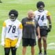 Pat Meyer James Daniels Spencer Anderson Pittsburgh Steelers training camp