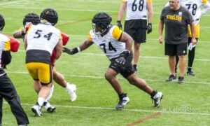 Spencer Anderson Zach Frazier Pittsburgh Steelers training camp