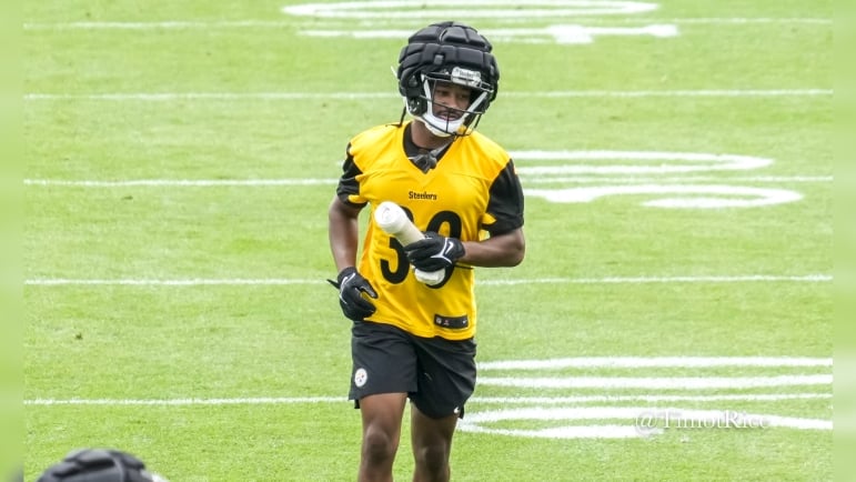 Beanie Bishop Jr. Pittsburgh Steelers training camp