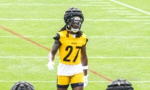 Cory Trice Jr. Pittsburgh Steelers training camp