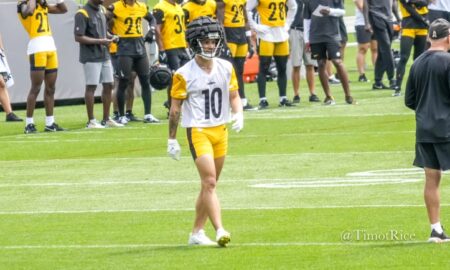 Roman Wilson Pittsburgh Steelers training camp