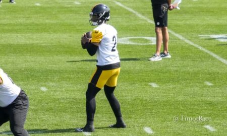 Justin Fields Steelers 2024 Training Camp