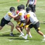 Offensive Linemen Steelers 2024 Training Camp