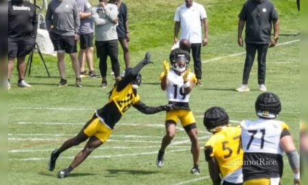 Calvin Austin III Donte Jackson Steelers 2024 Training Camp