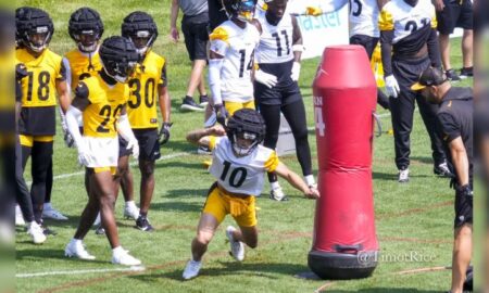 Roman Wilson Steelers 2024 Training Camp