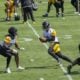 Justin Fields Najee Harris Broderick Jones Steelers 2024 Training Camp