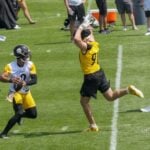 T.J. Watt Justin Fields 2024 Steelers Training Camp