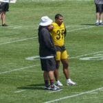 Minkah Fitzpatrick Troy Polamalu Steelers 2024 Training Camp