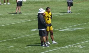 Minkah Fitzpatrick Troy Polamalu Steelers 2024 Training Camp