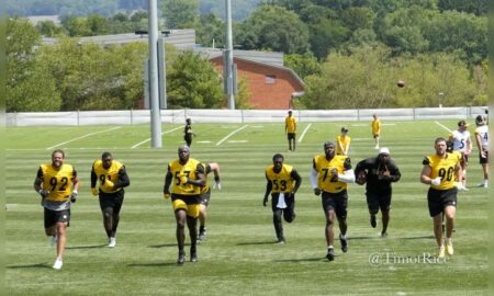 defensive line Steelers 2024 Training Camp