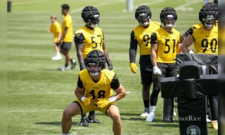 Julius Welschof Steelers Training Camp