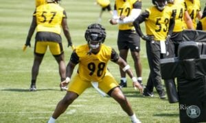 DeMarvin Leal Steelers 2024 Training Camp