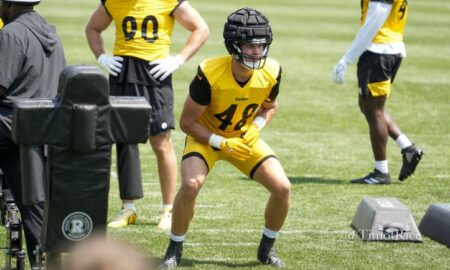 Julius Welschof Steelers Training Camp