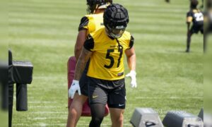 Nick Herbig Steelers 2024 Training Camp