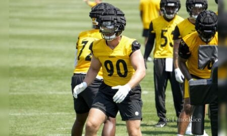 T.J. Watt Steelers 2024 Training Camp