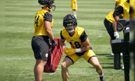 Julius Welschof Steelers Training Camp