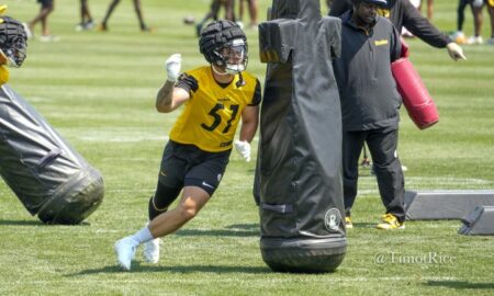 Nick Herbig Steelers 2024 Training Camp