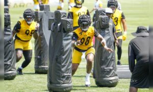 DeMarvin Leal Pittsburgh Steelers training camp 2024