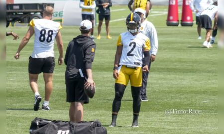 Justin Fields Steelers 2024 Training Camp