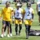 Justin Fields Russell Wilson Steelers 2024 Training Camp