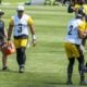 Justin Fields Russell Wilson Steelers 2024 Training Camp